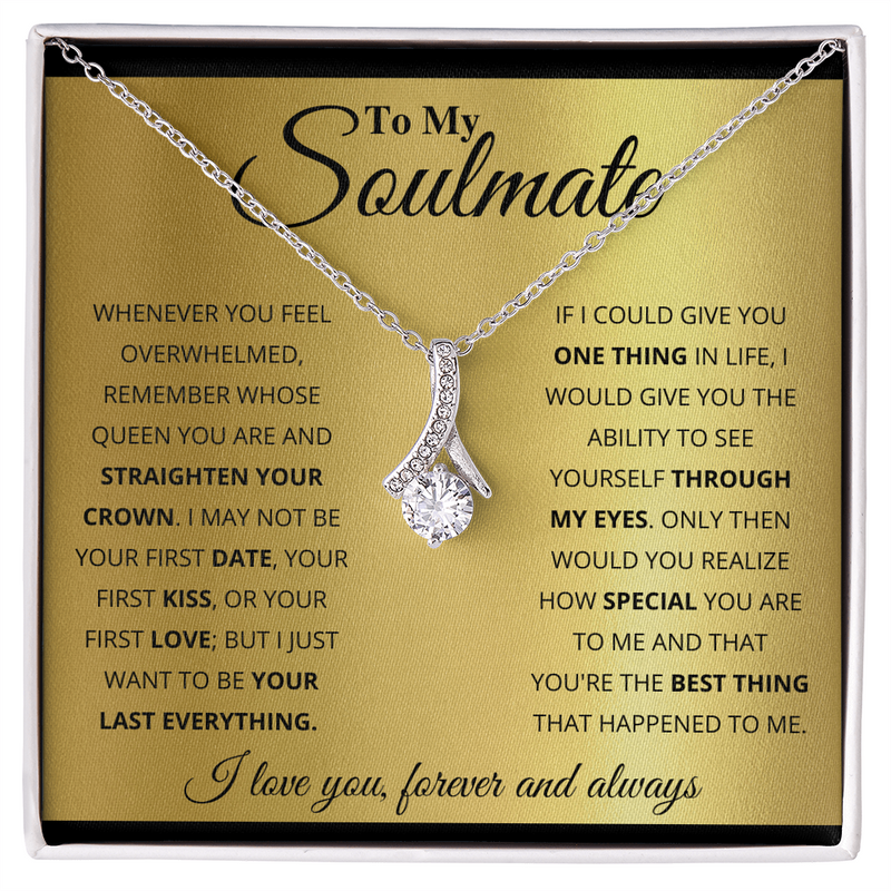 To My Soulmate - Alluring Beauty Necklace