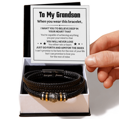 Love You Forever Believe Deep (To My Grandson) – Bracelet